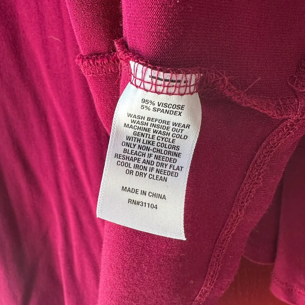 Kim Rogers Magenta Open Front Cardigan - Picture 3 of 5